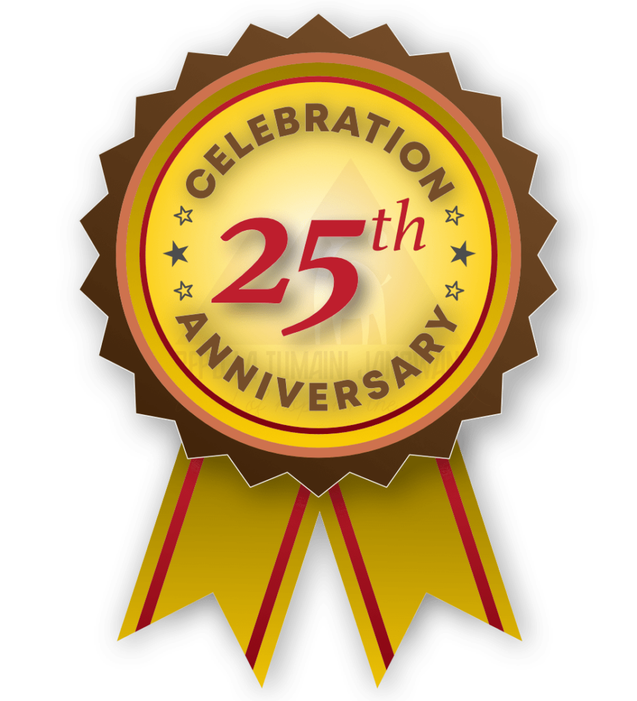 25 Years Celebration Medal
